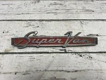 Vtg 1971-80 Ford Super Van Rear Chrome Make Emblem Badge Car C8UB-8940412-A. Fixed Price $25.00.