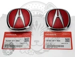 Honda Genuine Acura Integra Front Rear Emblem Set 75700-ST7-R00 75701-ST7-R00. Fixed Price $189.61.