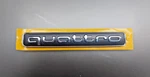 Original Audi Q7 Q8 Q6 E-tron Emblem Quattro Chrome Black Lettering 8W9853737. Fixed Price $45.68.