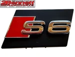 New S6 Authentic Front Grill Emblem 4B0853735A2ZZ 2BENNETT Audimotive. Fixed Price $144.00.