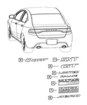 Genuine Mopar Nameplate 68193755AA. Fixed Price $61.63.