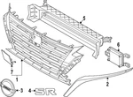 Genuine Nissan Grille Emblem 84896-9HF3D. Fixed Price $37.23.