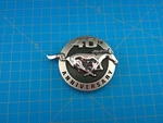 Ford Mustang 40TH Anniversary Emblem Badge Oem 4R3J-16C148-AB Genuine Trim 2004. Fixed Price $42.99.