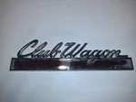 Vintage Oem Ford Club Wagon Emblem Name Plate 26663. Fixed Price $8.95.