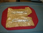 Nos Mopar 1966-67-68-69-70 Charger Sail Panel Nameplates. Fixed Price $280.00.