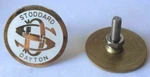 Stoddard Dayton Car Medallion / Emblem Set Of 2 With Mounting Studs Vintique. Fixed Price $40.00.