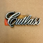 Oldsmobile Nos 1984-1988 Cutlass Sail Panel Script Emblem Badge Logo Free Sh. Fixed Price $29.99.