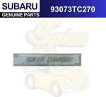 Subaru Genuine Super Charger Decal Sticker 93073TC270. Fixed Price $54.41.