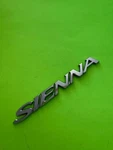 98 03 Toyota Sienna Liftgate Chrome Emblem 75442 08010. Fixed Price $14.00.