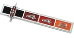 Oer Diecast Tri-color Bar Dash Panel Emblem For 1965 Oldsmobile Cutlass 442. Fixed Price $52.98.