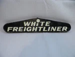 Vtg Original 1970'S White Freightliner Cabover Front Grille Emblem 18-10906. Fixed Price $129.99.
