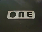 Oem Fisker Oceon One Emblem Badge Limited Genuine Authentic. Fixed Price $84.99.