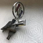 Buick Tri Shield Chrome Hood Ornament Large Base Spring Ac Part 25518307 Vgc. Fixed Price $35.99.