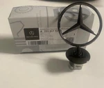 Genuine Mercedes Night Series Hood Star Ornament W221 W222 W223 X167 W212 213. Fixed Price $139.95.