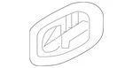 Genuine Nissan Fender Insert Emblem 63824-EZ50B. Fixed Price $126.19.