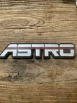 Chevrolet Astro Side Emblem Logo Badge Symbol Name Plate Used 15594599 Abs. Fixed Price $12.00.