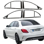 Window Trim Chrome Delete Blackout Overlay Pre-cut Genuine Vinyl For Mercedes.... Fixed Price $59.75.