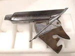 1946 1947 1948 Cadillac Hood Ornament Latch Flying Goddess Original Rat Rod Oem. Fixed Price $240.00.