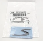 Genuine Porsche 911 "s" Chrome Emblem Logo For Carrera / 4S 99155924301. Fixed Price $58.95.