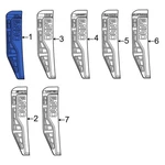 Ford PC3Z16720AK Front Right Fender Emblem. Fixed Price $261.52.