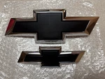 Gm 85012625 Front Rear Black Bow Tie Emblems - Genuine Accessory. Fixed Price $120.00.