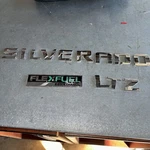 Chevy Silverado Chrome Emblem Letters Chevrolet. Fixed Price $18.54.