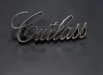 1968-1972 Oldsmobile Cutlass Script Emblem 413561 4.5" Oem Gm. Fixed Price $17.95.