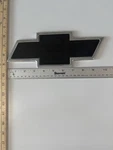 Black Vinyl & Chrome Chevrolet Bowtie Grille Emblem M96095K 10. Fixed Price $20.00.