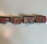 Oem Ford New Holland Tractor C5NN-16606 Chrome Grille Letter Emblems 1965 Era. Fixed Price $62.44.