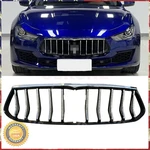 Abs Chrome Front Bumper Center Hood Grille Refit For Maserati Ghibli 2018-2024. Fixed Price $179.99.