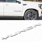 2021+ Gmc Yukon Side Door Nameplate Logo Letter Badge Emblem Chrome AT4 Xl. Fixed Price $21.99.