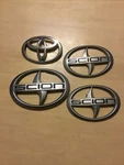 Lot Of 3 Scion Xb Emblems Oem (includes 75441-52080) + Toyota. Fixed Price $35.00.