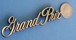 Pontiac Grand Prix Interior Door Panel Emblems Pair Gold/brown Auld 12451. Fixed Price $15.99.
