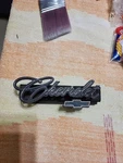1970 1971 Chevy Impala Front Grille Script Emblem Badge Logo Name 3979927. Fixed Price $29.00.