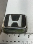 88-89 Honda Prelude Rear Emblem 3" Trunk Logo Chrome Rare. Fixed Price $29.99.