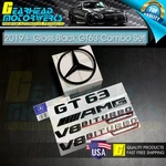 Amg GT63 Star Emblem V8 Biturbo 4MATIC+ Combo Set Badge For Mercedes Benz X290. Fixed Price $124.67.