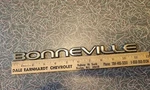 One (1) Oem 1988 - 1999 Pontiac Bonneville Emblem Badge Part #20653491 20653490. Fixed Price $14.00.