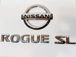2008 2013 Nissan Rogue Sl Rear Lift Gate Emblem Set Oem P/n 84890-JM00A. Fixed Price $23.99.