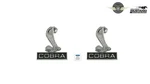 1968 Shelby GT350 GT500 Mustang Cobra Fender Emblems Lh Rh Pair S8MS-16098. Fixed Price $149.99.