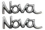 Oer Front Fender Zinc Die-cast Emblem Set For 1973-1974 Chevy Ii Nova Models. Fixed Price $89.98.