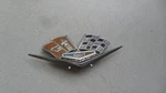 Chevy Corvette 60'S 70'S Fender Flag Emblem Badge Used Hot Rod 379200 Gm 02AA1. Fixed Price $39.95.