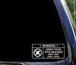 Del Sol Decal / Funny Keep Your Dick Beaters Off My Honda Cr-x Sticker. Fixed Price $6.99.