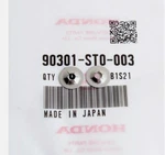 Qty 2 X Oem Honda Emblem Retainer Clips Push Nuts (3MM) (90301-ST0-003). Fixed Price $10.04.