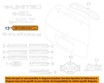 Ford Oem 15-16 Expedition Liftgate Tailgate-emblem Badge Nameplate FL1Z1542528A. Fixed Price $42.20.
