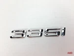 2007 Bmw 335XI 335I 328I 328XI E90 Sedan Trunk Lid Rear Emblem Set 51147074721. Fixed Price $24.99.