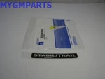 Express Savanna Rear Door "stabilitrak" Emblem New Oem Gm 15116012. Fixed Price $62.71.