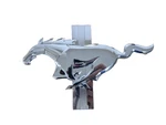 New Oem 15-23 Ford Mustang Rear Decklid Pony Tribar Badge Emblem Chrome Trunk. Fixed Price $99.99.