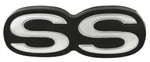 Fits 1971-1972 Chevelle Malibu Rear Bumper Ss Emblem Badge 3975497. Fixed Price $30.17.