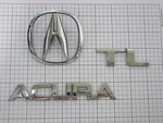 Acura Tl 2004 Trunk Emblem Logo Oem Full Set 75701-SEP-A00. Fixed Price $23.96.