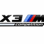 Genuine Oem Rear Emblem For Bmw X3 Competition 20 51148077609. Fixed Price $58.06.